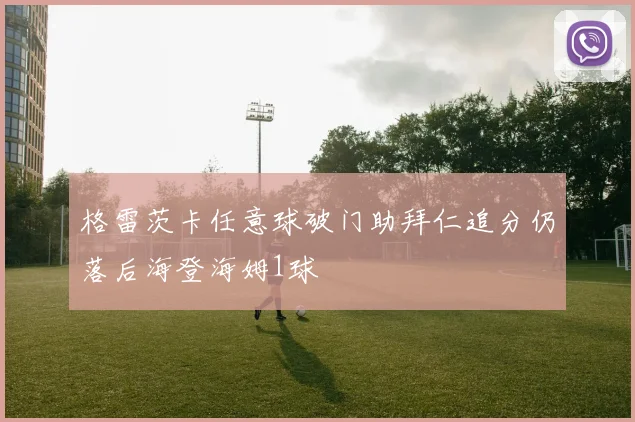 格雷茨卡任意球破门助拜仁追分仍落后海登海姆1球